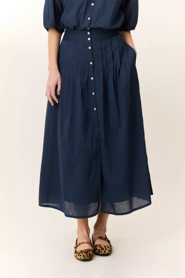 jupe joni bleu