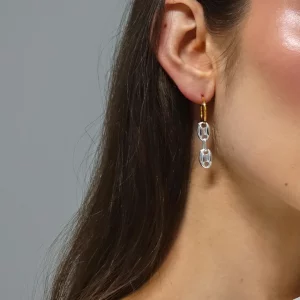 boucles d'oreilles oce 2 grains – Image 2
