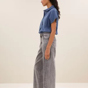 jean begum grey denim – Image 4