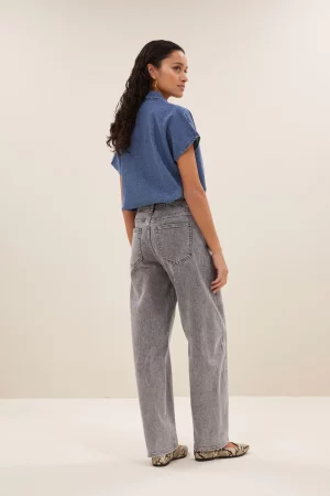 jean begum grey denim – Image 3