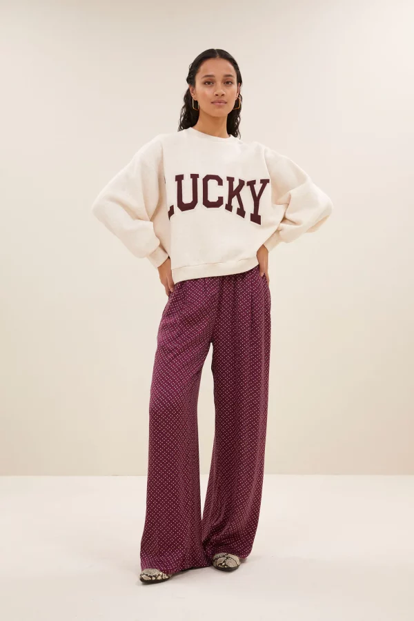 sweat lucky beige