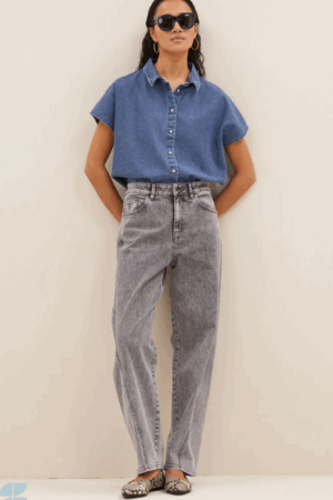 jean begum grey denim