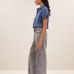 jean begum grey denim – Image 4