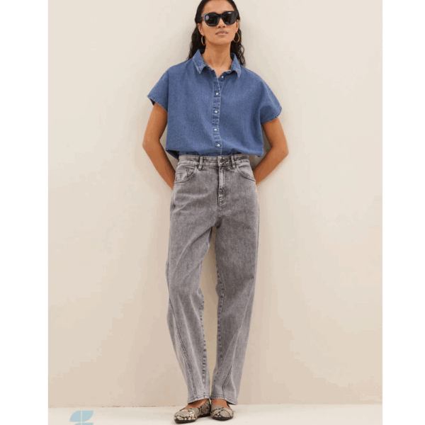 jean begum grey denim