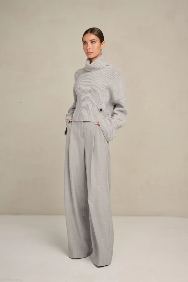 pull ami silver grey