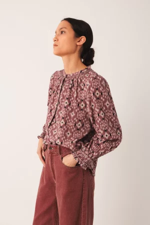 blouse malva