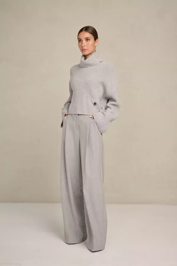 pull ami silver grey
