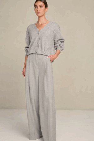 pantalon edith silver grey
