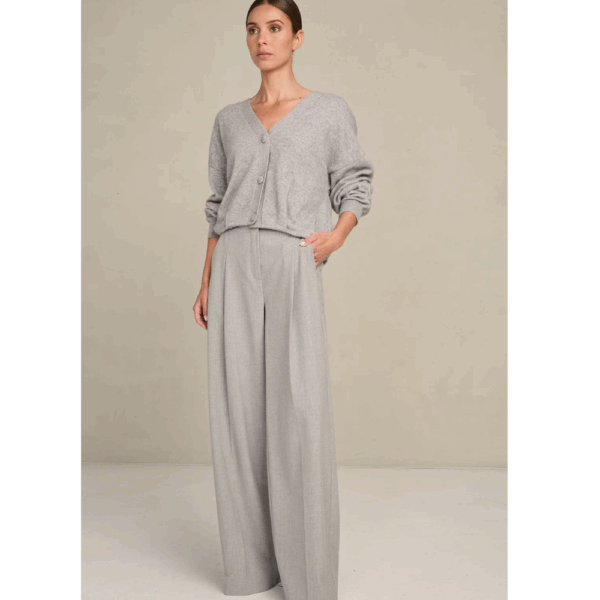 pantalon edith silver grey