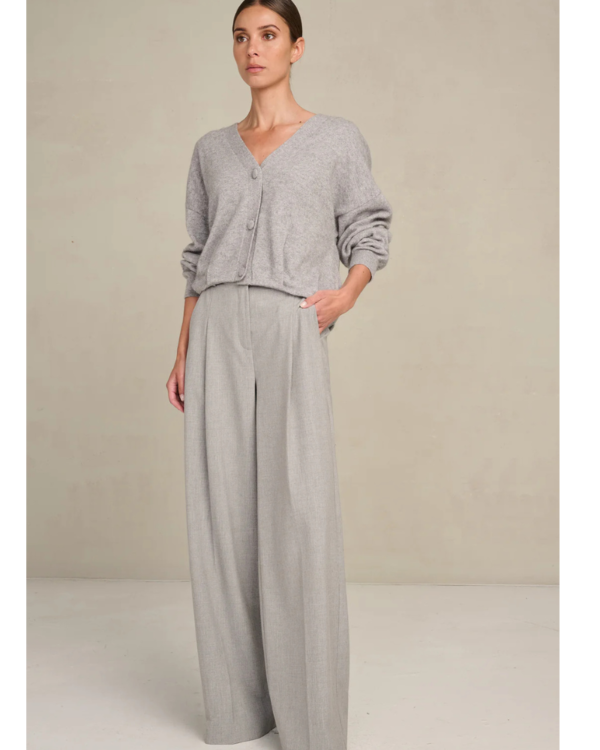 pantalon edith silver grey