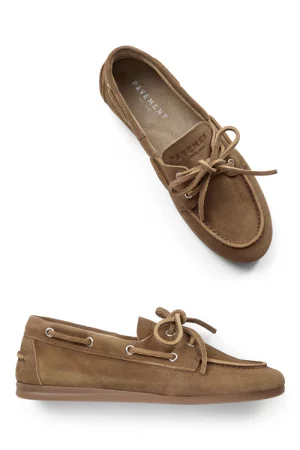 Chaussures marin taupe suède – Image 5