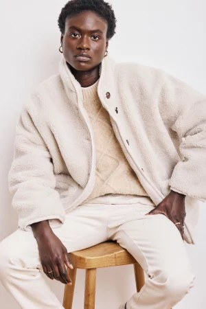 manteau vanille