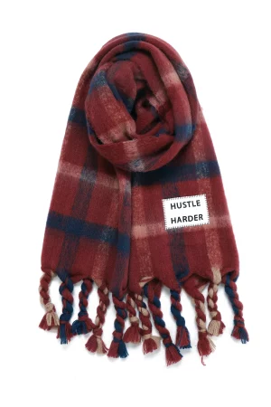 echarpe hustle harder
