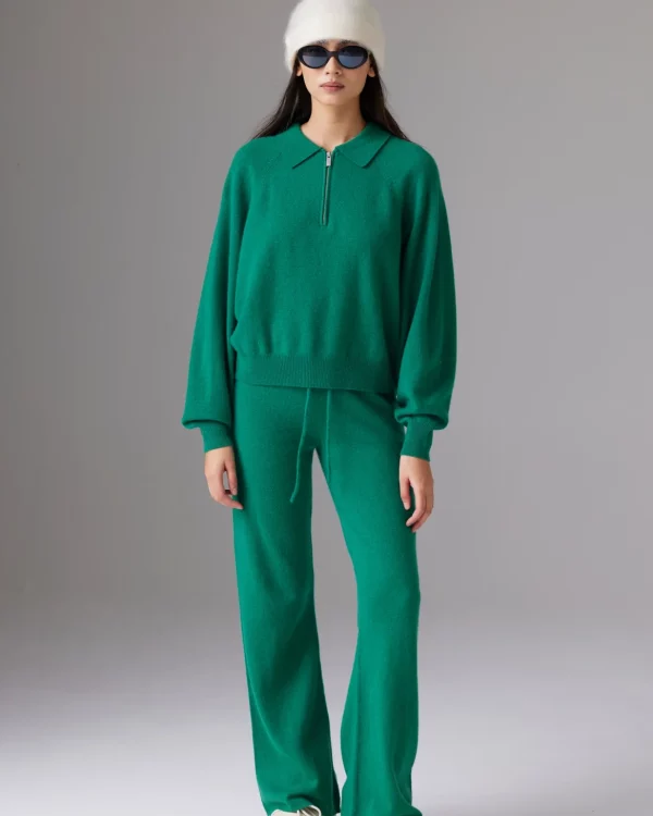 pull zip polo cabana