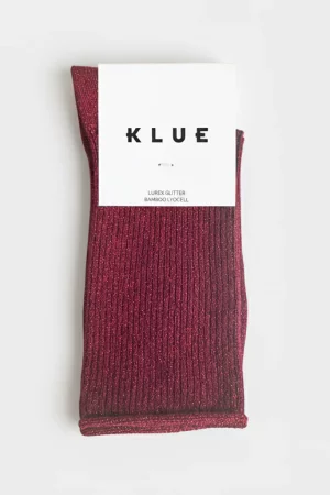 chaussettes paillettes cherry