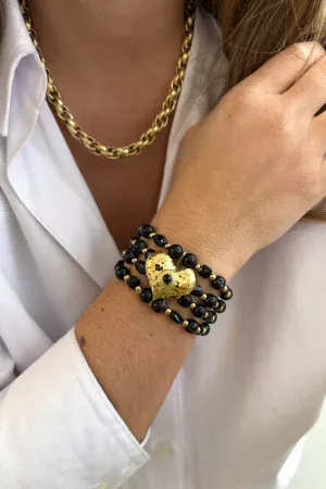 manchette quadra noire