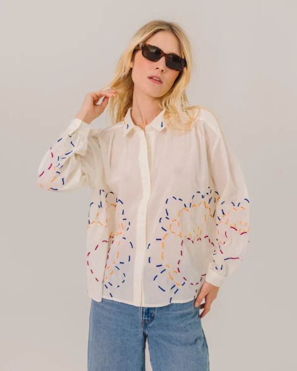 blouse ali pivoine