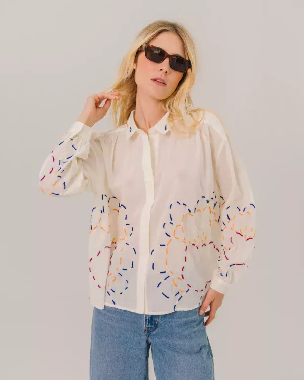 blouse ali pivoine