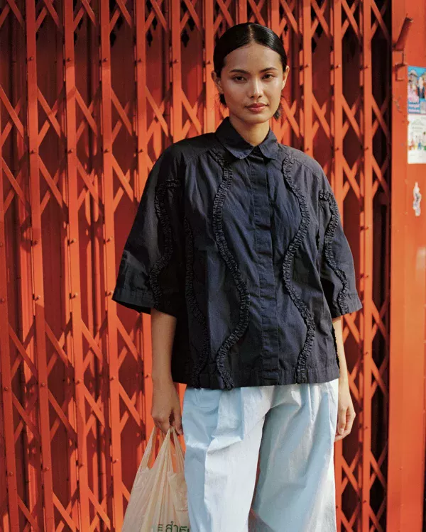 chemisier taylor Navy