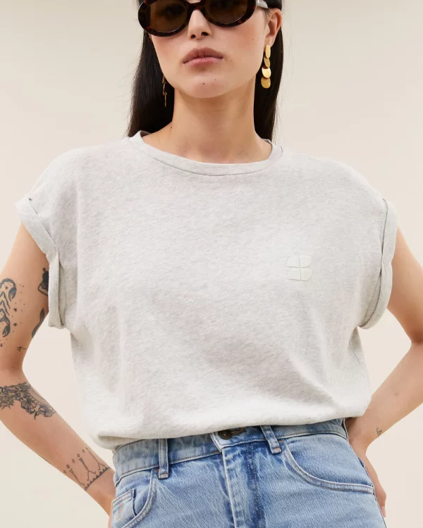 tee-shirt tobi light grey