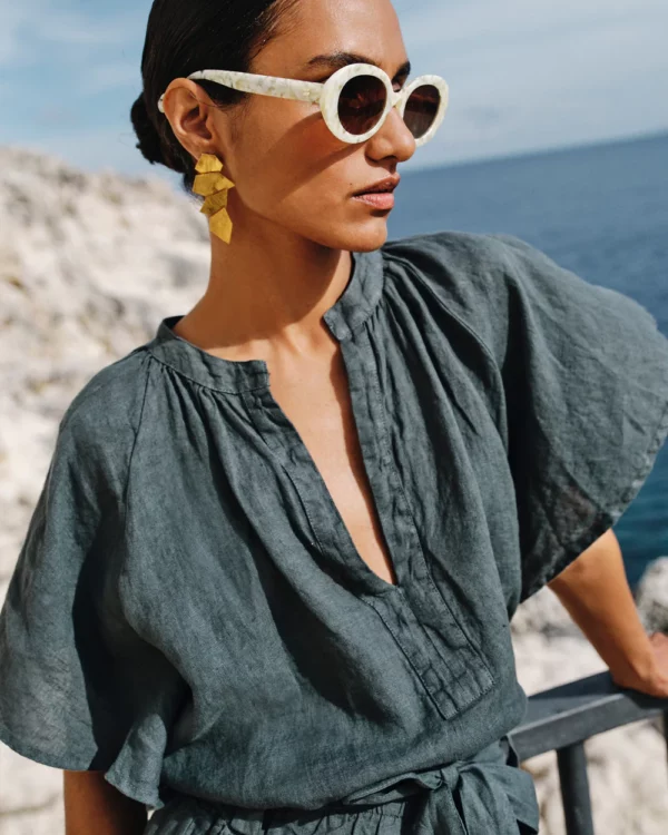 blouse Vina charcoal