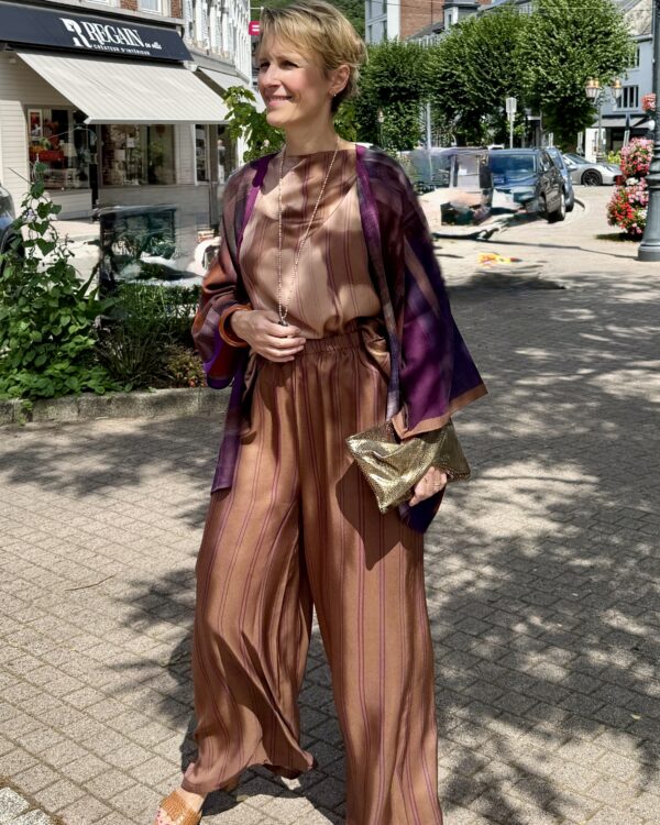 kimono lenny purple