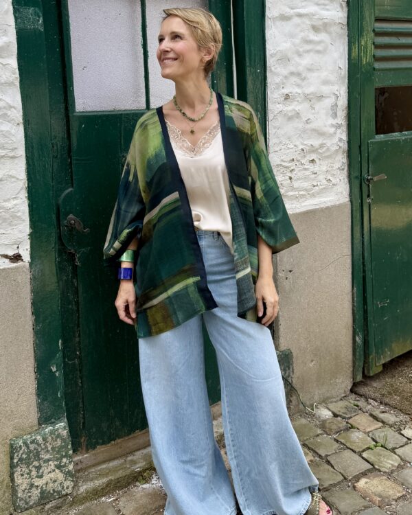 kimono Lenny vert