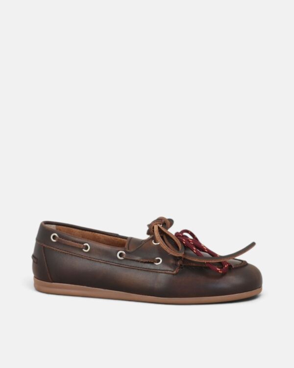 chaussures marin dark brown